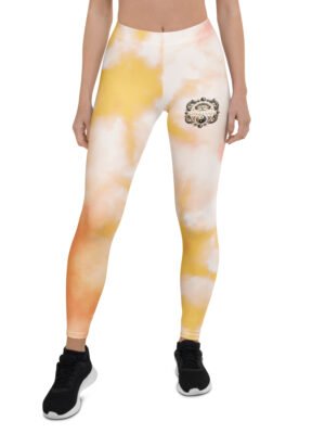 All-Over Print Leggings Golden Glow