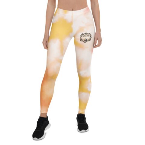 All-Over Print Leggings Golden Glow