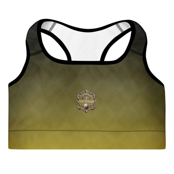 All-Over Print Padded Sports Bra Sunrise