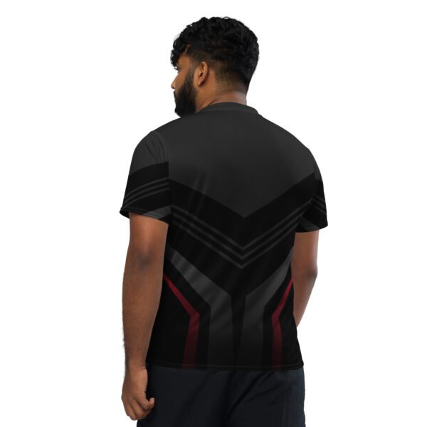 All-Over Print Recycled Unisex Sports Jersey Vortex Blade