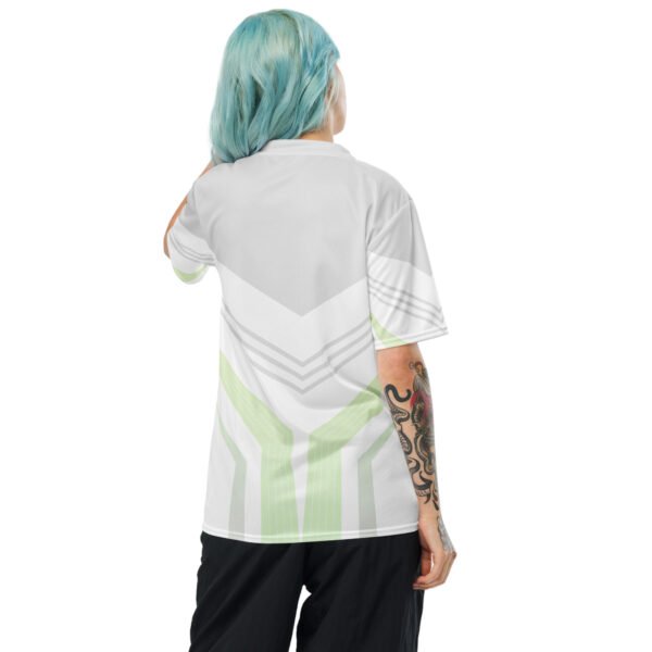 All-Over Print Recycled Unisex Sports Jersey Emerald Balance