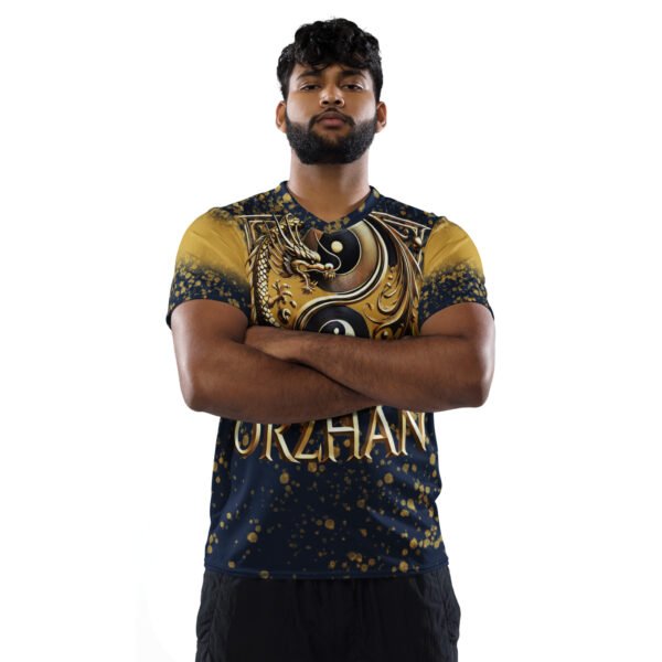 All-Over Print Recycled Unisex Sports Jersey Dragon Majesty
