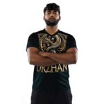 All-Over Print Recycled Unisex Sports Jersey Black