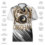 All-Over Print Recycled Unisex Sports Jersey Dragon Harmony