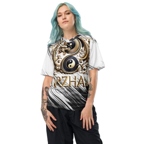 All-Over Print Recycled Unisex Sports Jersey Dragon Harmony