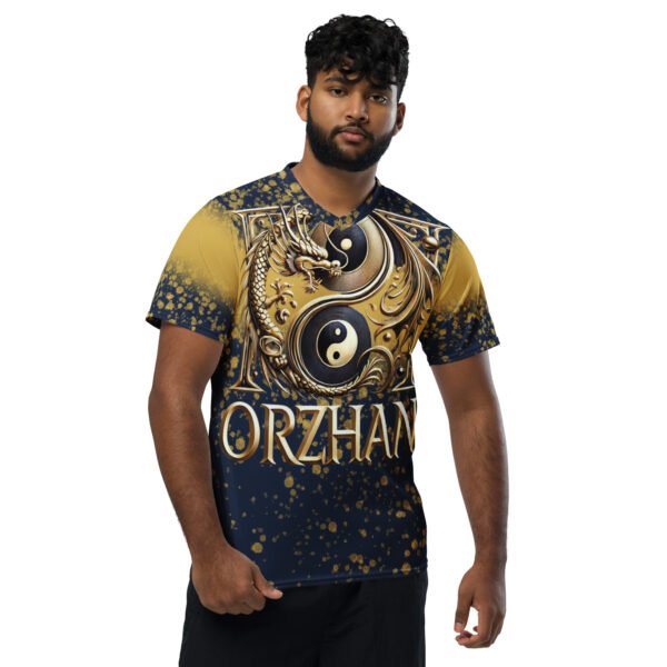 All-Over Print Recycled Unisex Sports Jersey Dragon Majesty