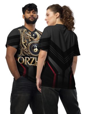 All-Over Print Recycled Unisex Sports Jersey Vortex Blade