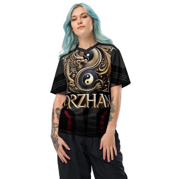 All-Over Print Recycled Unisex Sports Jersey Vortex Blade
