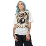 All-Over Print Recycled Unisex Sports Jersey White