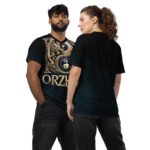 All-Over Print Recycled Unisex Sports Jersey Black