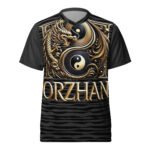 All-Over Print Recycled Unisex Sports Jersey Nightfall Dragon