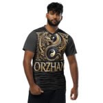 All-Over Print Recycled Unisex Sports Jersey Nightfall Dragon