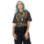 All-Over Print Recycled Unisex Sports Jersey Nightfall Dragon