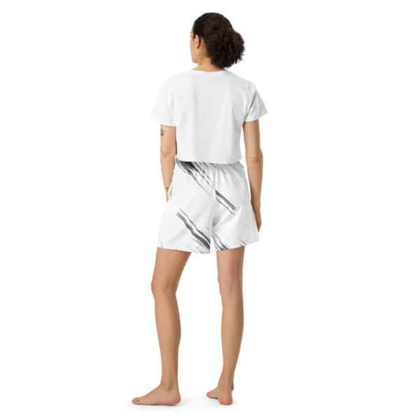 All-Over Print Unisex Athletic Long Shorts Dragon Harmony