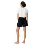 All-Over Print Unisex Athletic Long Shorts Black