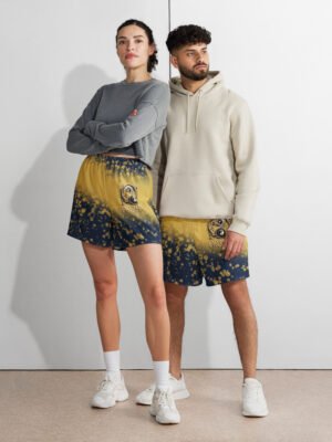 All-Over Print Unisex Athletic Long Shorts Dragon Majesty