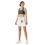 All-Over Print Unisex Athletic Long Shorts Emerald Balance