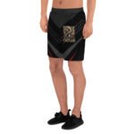 All-Over Print Unisex Athletic Long Shorts Vortex Blade