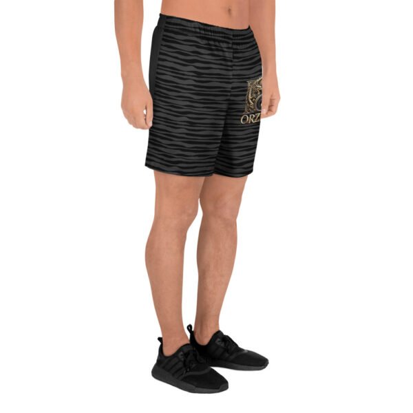 All-Over Print Unisex Athletic Long Shorts Nightfall Dragon