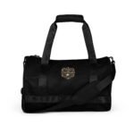 All-over print gym bag Warrior’s Mark-Black