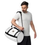 All-over print gym bag Warrior’s Mark-White