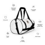 All-over print gym bag Warrior’s Mark-White