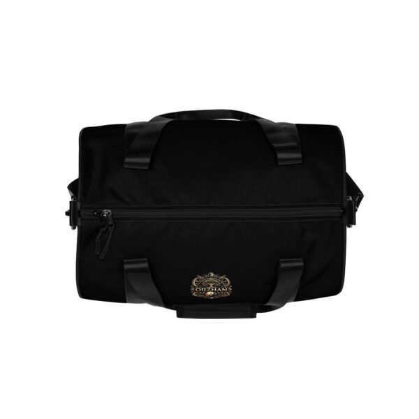 All-over print gym bag Warrior’s Mark-Black