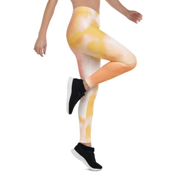 All-Over Print Leggings Golden Glow