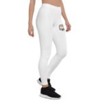 All-Over Print Leggings White