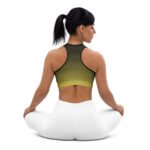 All-Over Print Padded Sports Bra