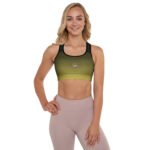 All-Over Print Padded Sports Bra