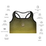 All-Over Print Padded Sports Bra