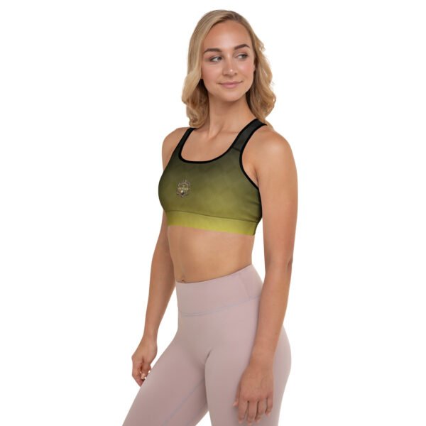 All-Over Print Padded Sports Bra