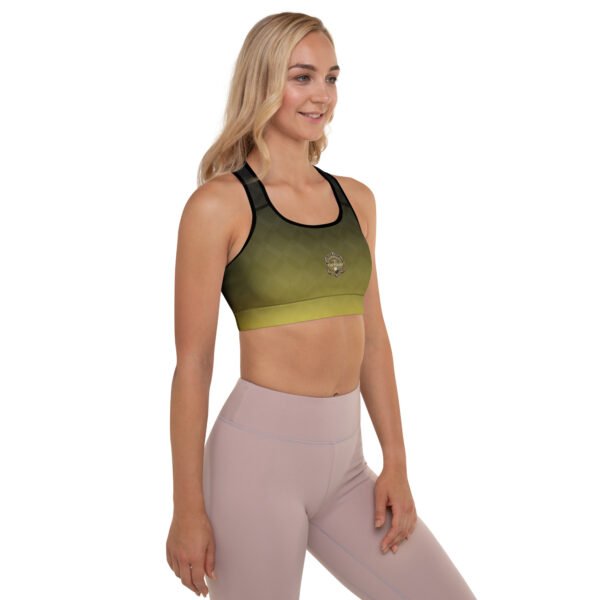 All-Over Print Padded Sports Bra