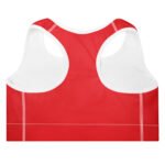 All-Over Print Padded Sports Bra