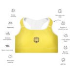All-Over Print Padded Sports Bra
