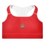 All-Over Print Padded Sports Bra