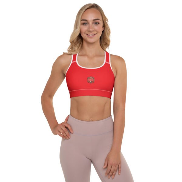 All-Over Print Padded Sports Bra