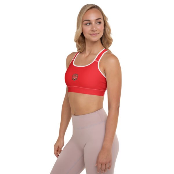 All-Over Print Padded Sports Bra
