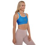 All-Over Print Padded Sports Bra