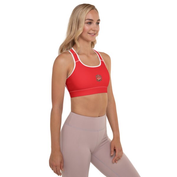 All-Over Print Padded Sports Bra