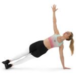 All-Over Print Recycled Longline Sports Bra Mint Rose