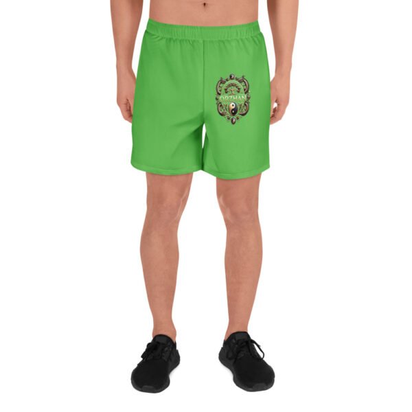 Yoga All-Over Print Unisex Athletic Long Shorts