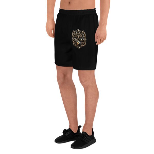 Yoga All-Over Print Unisex Athletic Long Shorts