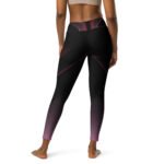 All-Over Print Yoga Leggings Vortex Pulse