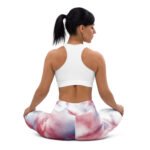All-Over Print Yoga Leggings Celestial Cloud