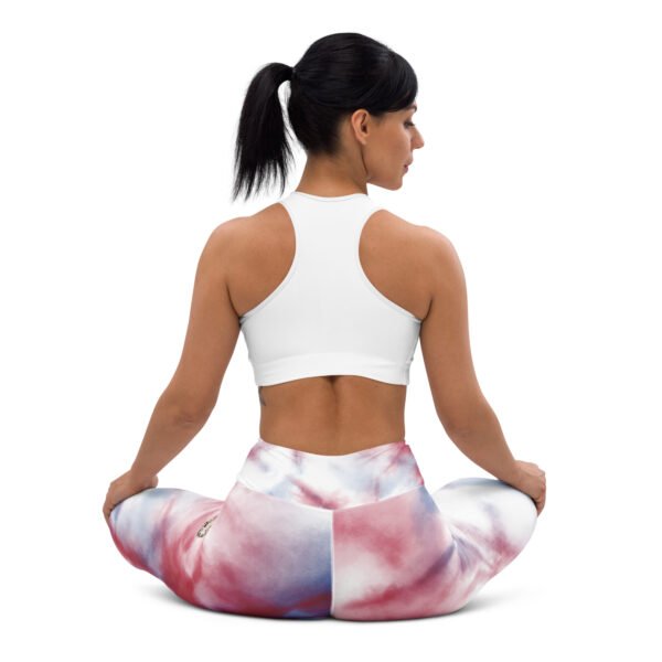 All-Over Print Yoga Leggings Celestial Cloud