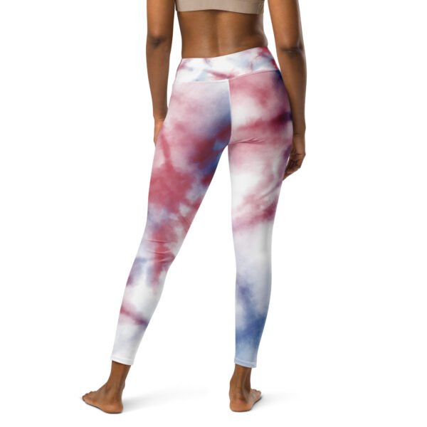All-Over Print Yoga Leggings Celestial Cloud