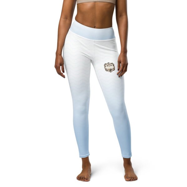 All-Over Print Yoga Leggings Crystal Sky