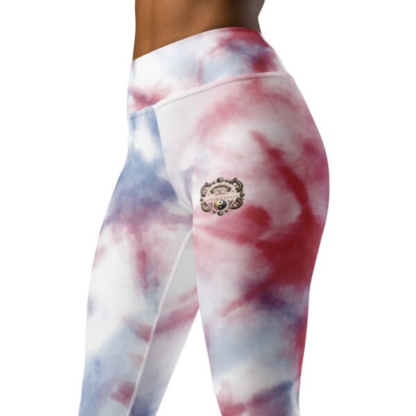 All-Over Print Yoga Leggings Celestial Cloud